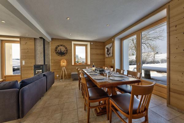 Salle à manger du gîte